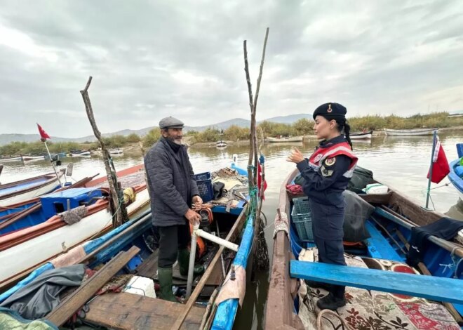 Bafa Gölü’nde Doğa Koruma Denetimleri