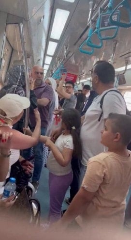 Olayın geçtiği Marmaray