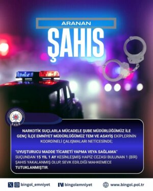 bingolde uyusturucu sucundan aranan zanli yakalandi hfVHUAJt.jpg