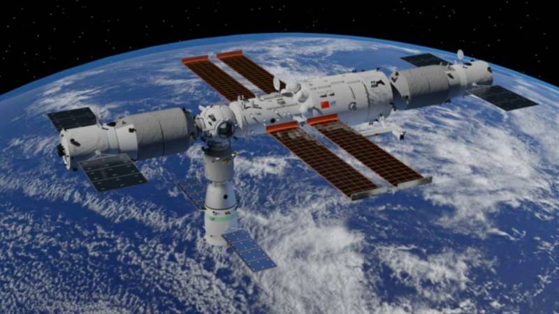 cinli taykonotlar tiengong uzay istasyonuna ulasti GJDk7Kah.jpg